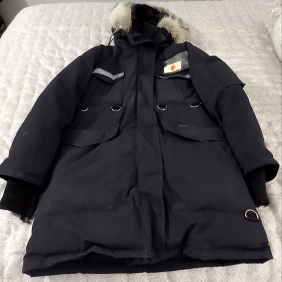 Canada Goose Resolute Parka, Navy, Women's Small - Picture 1 of 7